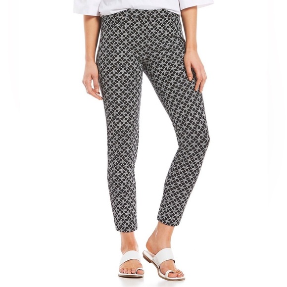 Pants - NWOT MICHAEL Michael Kors Geometric Rope Print Stretch Knit Twill Leggings, Sz S